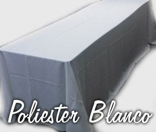 poliester-blanco